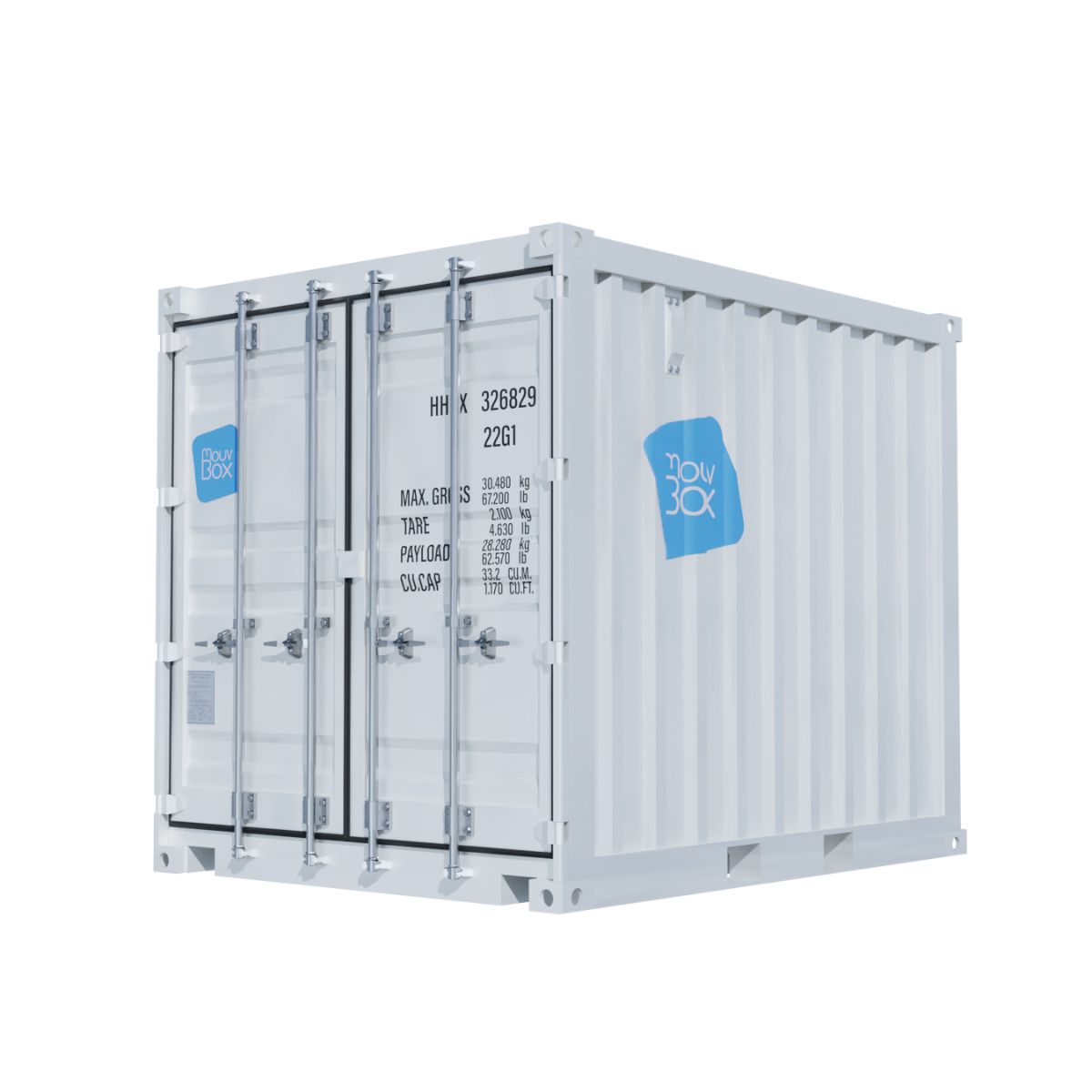 Container maritime 10 pieds 2