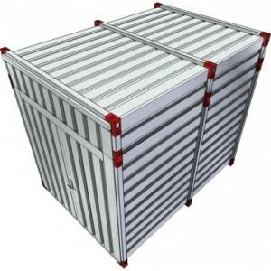 03133 – Containers de stockage standard avec porte double et plancher bois - Image 1