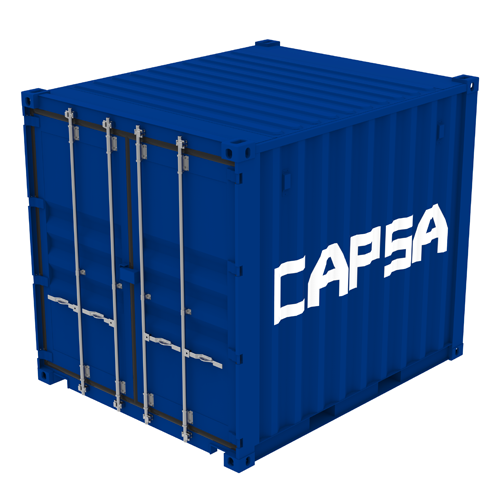 Container 10 pieds dry maritime – Volume 15,84 m³, Surface 6,62 m², Dimensions 2,99 m - Image 1