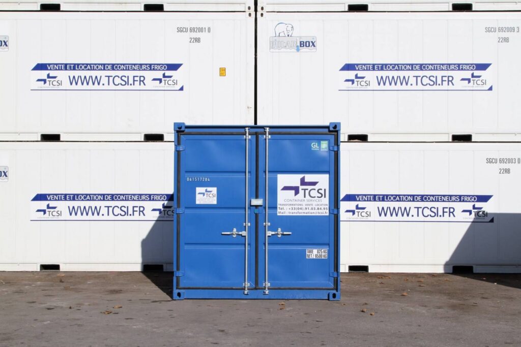 Container de stockage 10 pieds – 15 m³, neuf ou d&rsquo;occasion, transport terrestre, location possible - Image 1