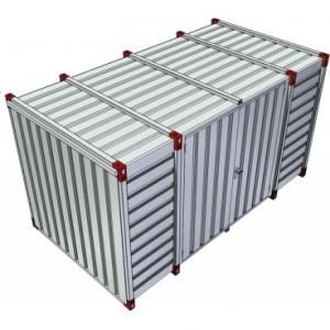 23630 containers de stockage – standard avec porte double et plancher bois 1