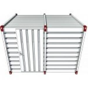 23660 – Conteneur de stockage standard avec porte simple et plancher bois 1