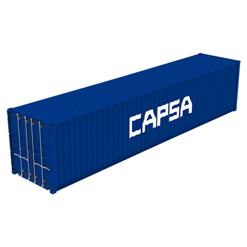 Container 40 pieds dry maritime – Volume 67,58 m³ – Surface 28,28 m² – Structure en acier robuste - Image 1