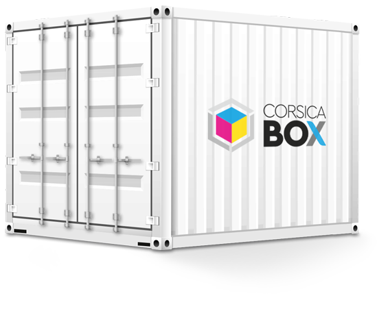 Container standards 10 pieds dry – dimensions 2,99 m x 2,44 m x 2,59 m, surface 4,7 m², volume 10 m³, neuf - Image 1