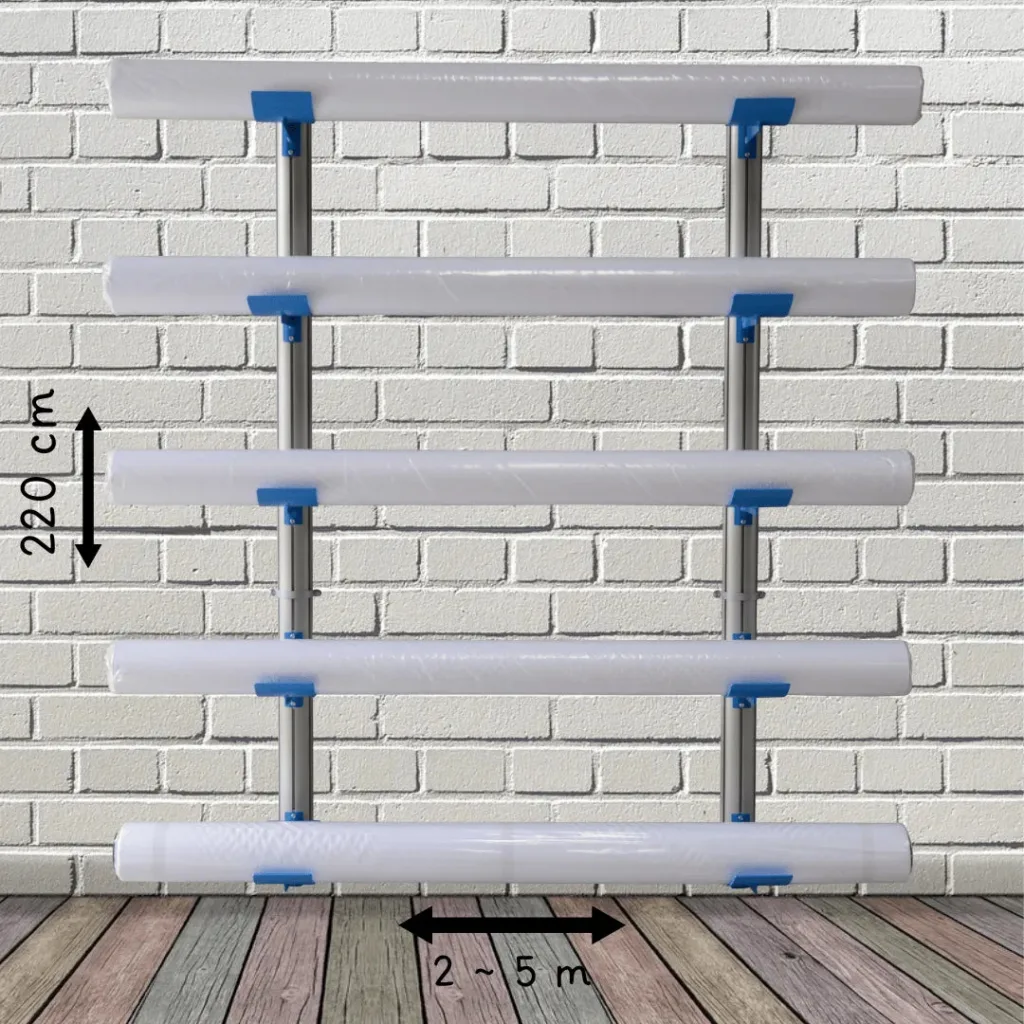 Module mural Wally-B 5 – stockage de 5 bobines jusqu&rsquo;à 197 in de laize - Image 3