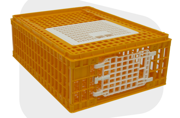 Cage mini-piedmont 77x57x29 2P – 2 portes (1 au dessus et 1 latérale) 1