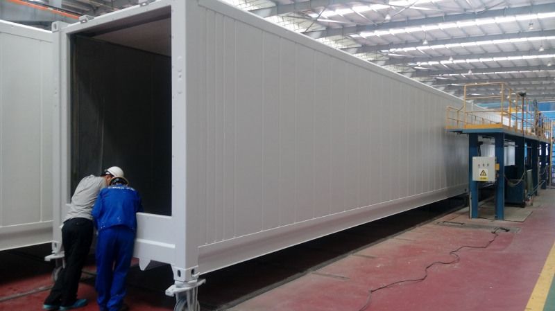 Chambre isolante 70 m2 – Deux containers 40 pieds HC aménagés type tunnel exfrigo - Image 1