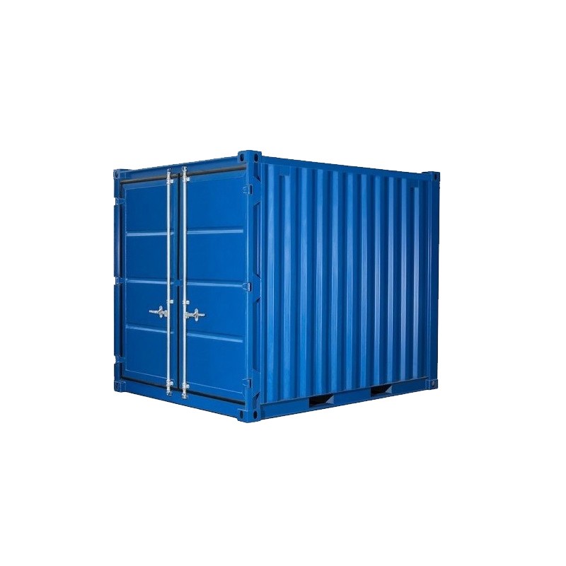 Container 3m – vente – abri de chantier avec plancher bois ou acier et barres de fermeture - Image 1