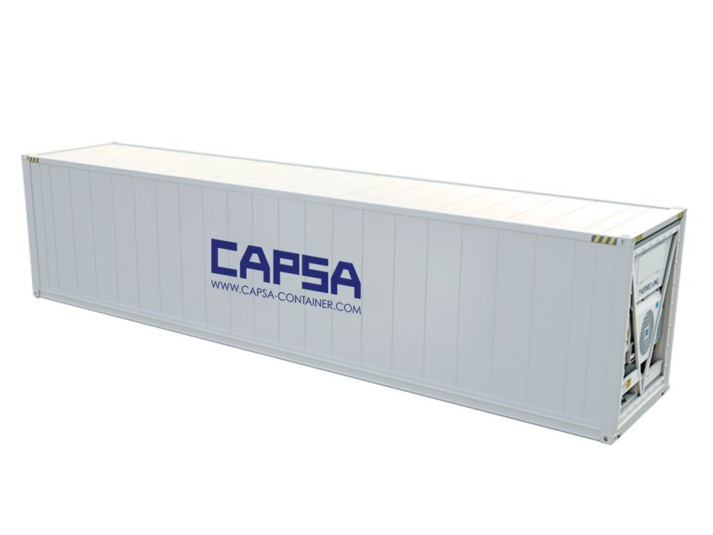 Container 40&prime; frigorifique occasion stockage alimentaire ou non alimentaire - Image 1