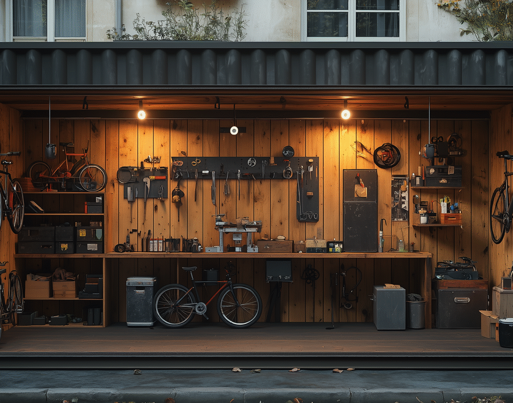 Container Atelier de Réparation de Vélo et Trottinette – Mobile, Écoresponsable et Personnalisable- Duneloft - Image 1