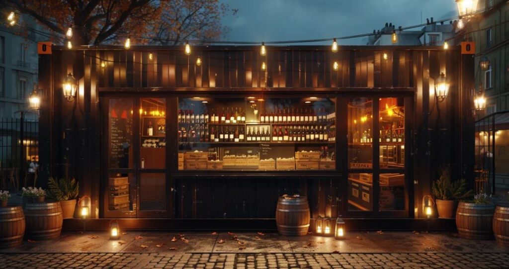 Container Bar à Vin : une solution innovante et modulable pour tous les amateurs de vin- Duneloft - Image 1