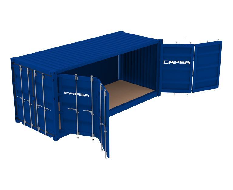 Container/Conteneur maritime 20 pieds openside disponible neuf et occasion pour stockage - Image 1