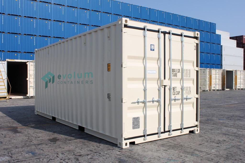 Container de stockage 20 pieds en location – Idéal pour matériel BTP et gros œuvre – Acier Corten et plancher marine - Image 1