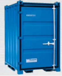 Container de stockage 5 pieds neuf, résistant au feu et à l&rsquo;eau – Charge utile jusqu&rsquo;à 1000kg – LC05 - Image 1