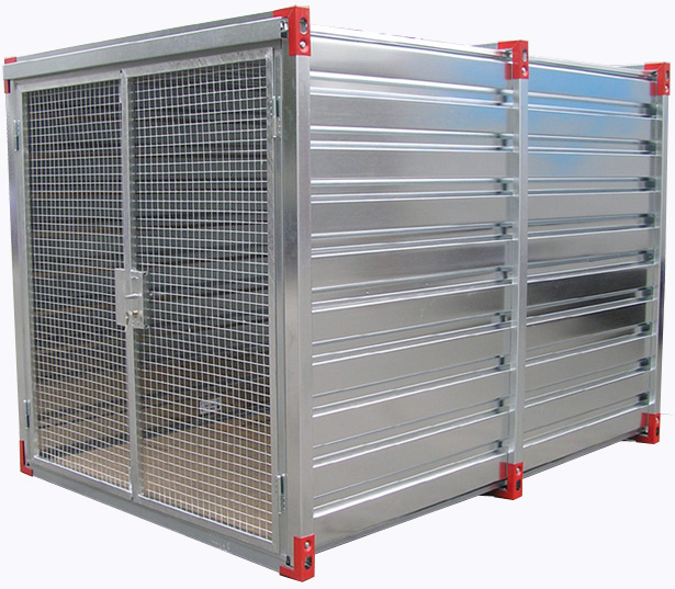 Container de stockage pour bouteilles de gaz – diverses dimensions et options disponibles - Image 1