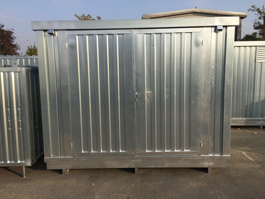 Container de stockage galva / démontable / 5m00 x 2m30 x 2m20 (h) - Image 1