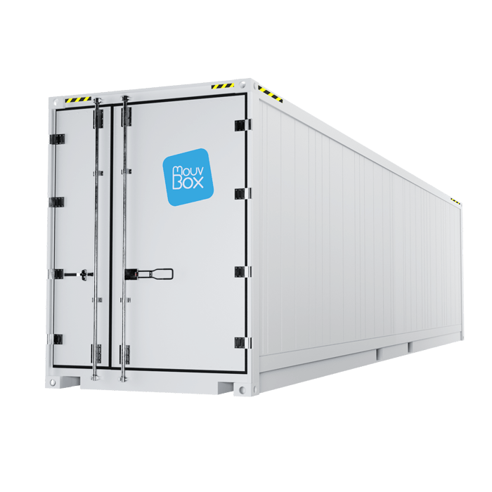 Container frigorifique REEFER 40&prime; High Cube premier voyage – 68 m³ – Température de -20°C à +20°C - Image 1