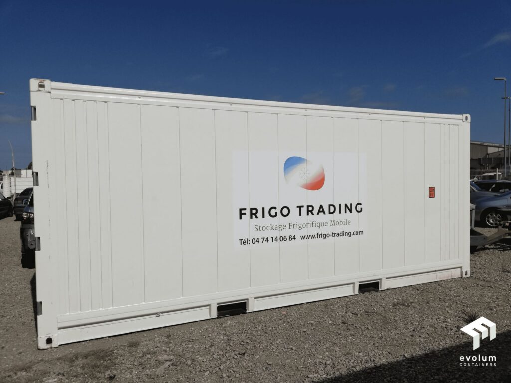 Container frigorifique 45 pieds en location – Solution de stockage sous température dirigée (froid positif ou négatif) – REEFER – 33 palettes euro - Image 1