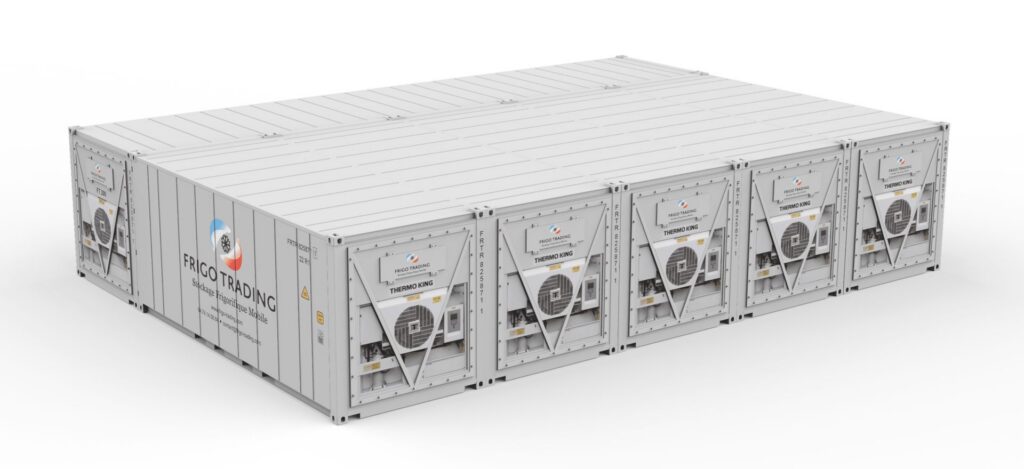 Container frigorifique en location utilisé dans l&rsquo;industrie pharmaceutique et cosmétique, grossiste alimentaire fleuriste Informatique, événementiel et loisirs, BTP - Image 1
