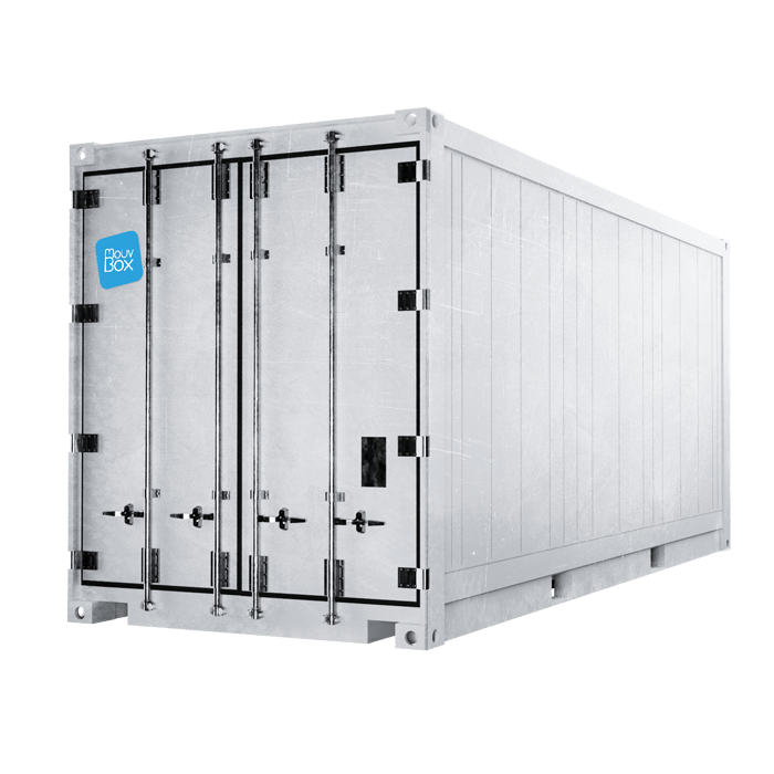 Container frigorifique REEFER 20&prime; occasion étanche – température de -20°C à +20°C, volume 27 m³ - Image 1