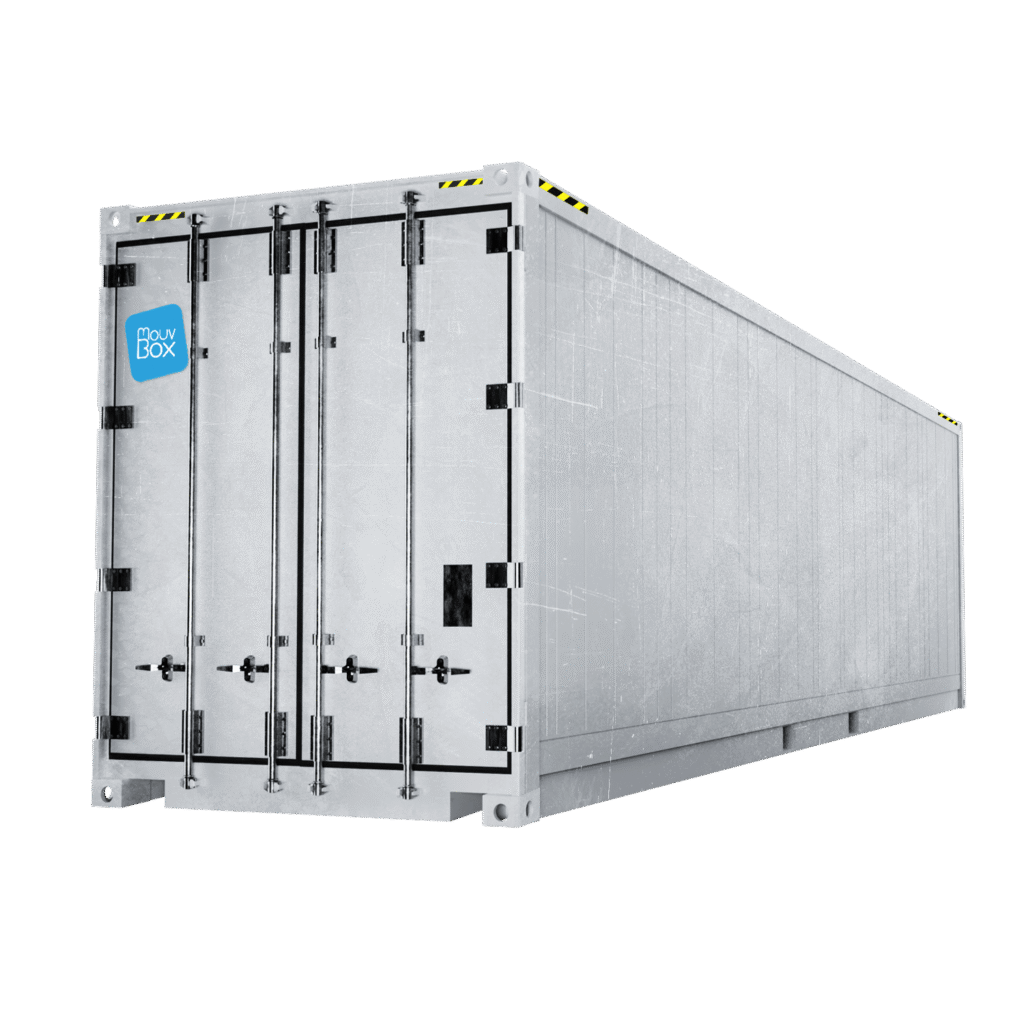 Container frigorifique REEFER 40&prime; High Cube occasion étanche – température de -20°C à +20°C, volume 68 m³ - Image 1