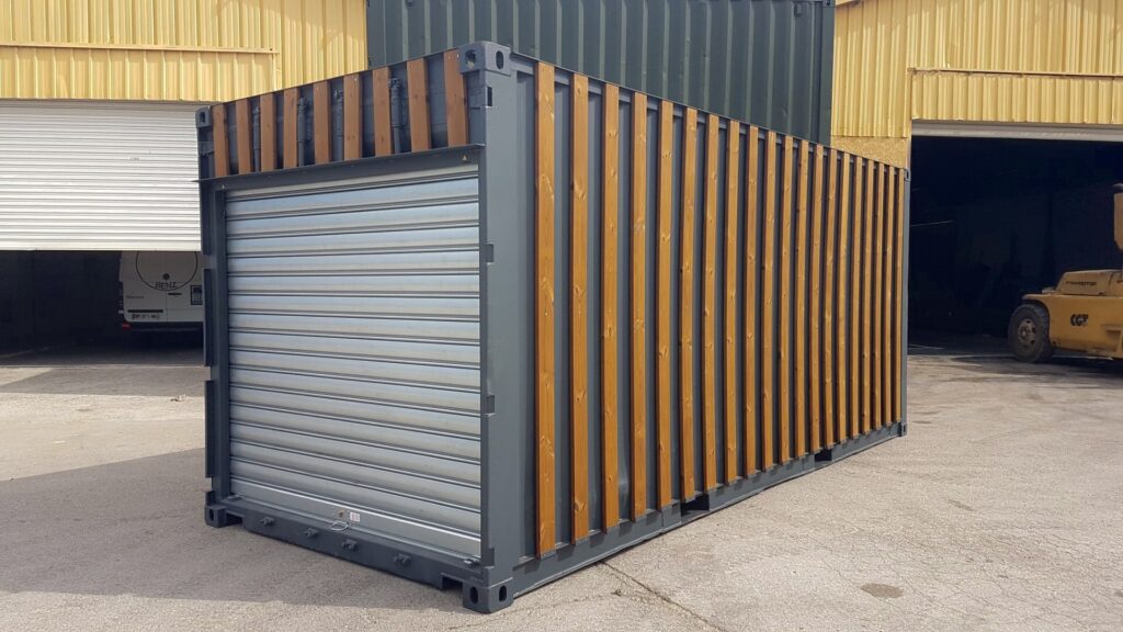 Container garage / Cargo garage /Conteneur garage - Image 1