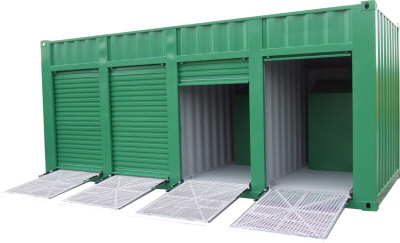 Container garage motociclete  20&prime; pieds - Image 1
