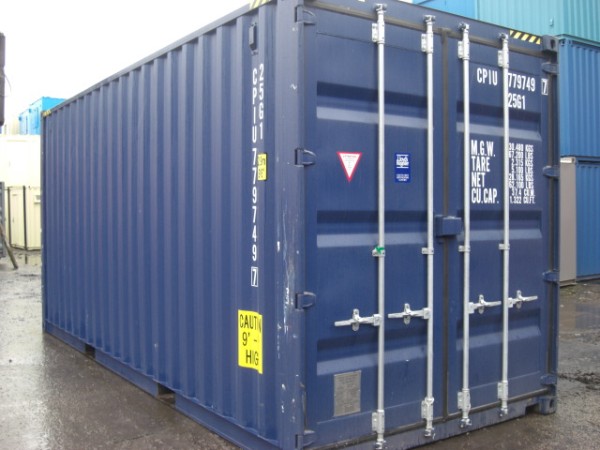 Container maritime HIGH CUBE standard – 20&prime; pieds – neuf et révisé - Image 1