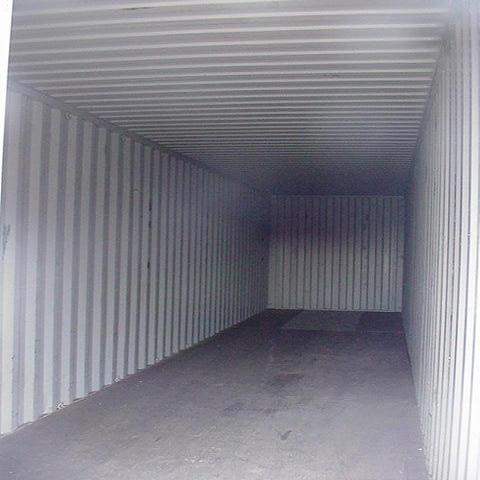 Container maritime High Cube d&rsquo;occasion – 40&prime; pieds (12 mètres) – Réparé et en très bon état - Image 1