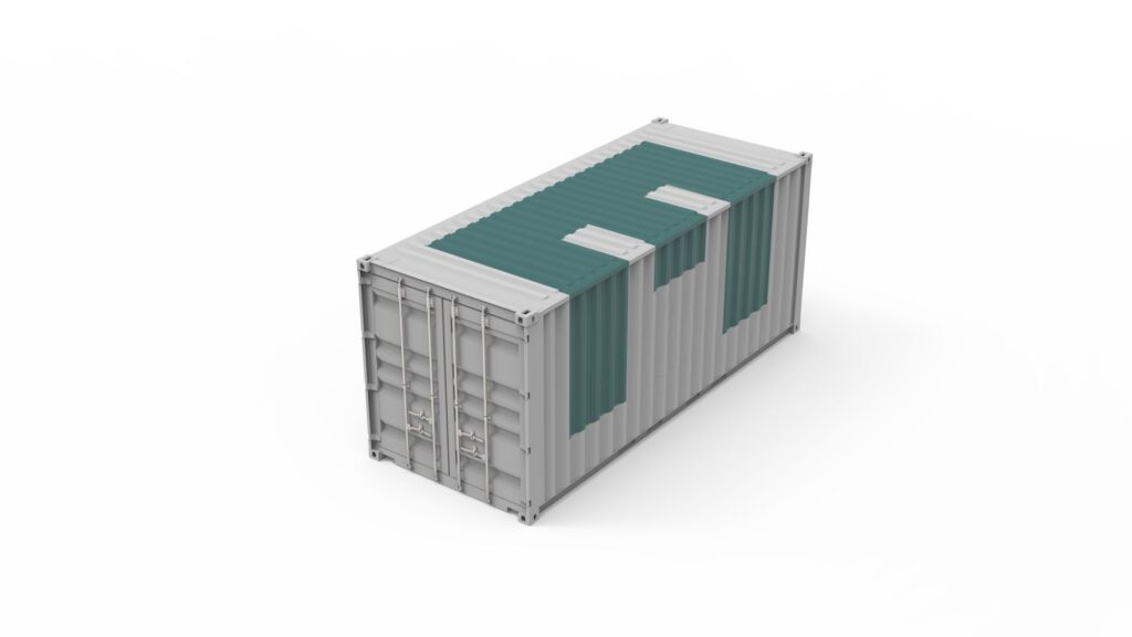 Container maritime 20 pieds Dry High Cube – grande hauteur et stockage optimisé - Image 1