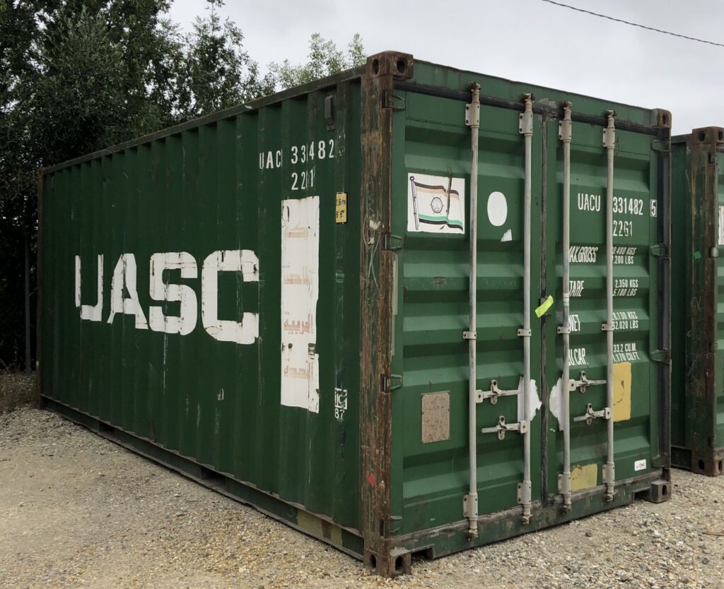 Container maritime 20 pieds – Stockage – Neuf ou occasion – Étanche ou non étanche – Livraison avec déchargement - Image 1