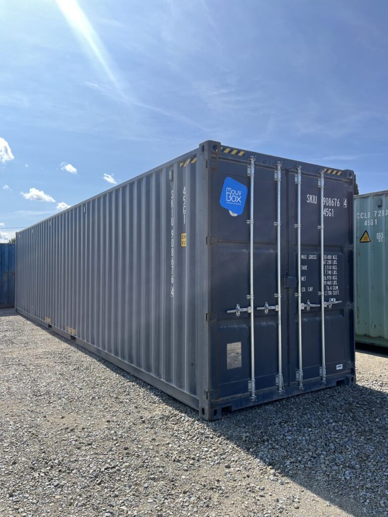 Container maritime 40&prime; High cube premier voyage - Image 1