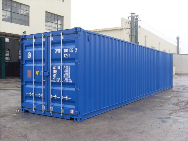 Container maritime 40 pieds Double Doors – Neuf – Étanche et robuste – Localisation Marseille, Fos sur mer, Le Havre, Barcelone, Bilbao - Image 1