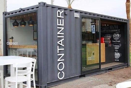 Container maritime aménagé et transformé 1