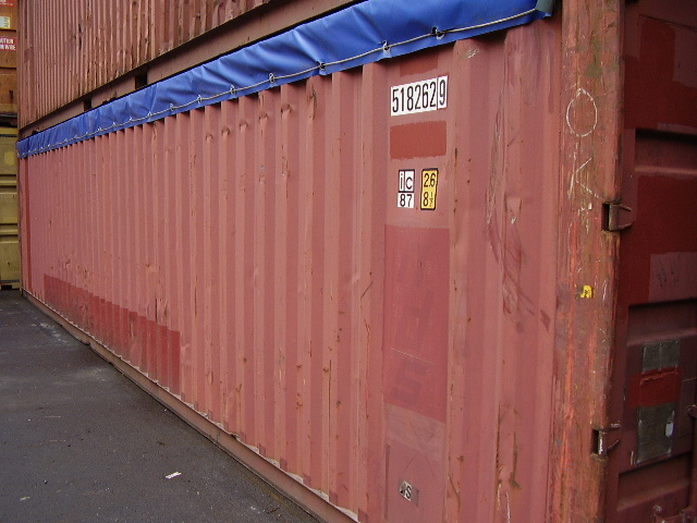 Container maritime – open top 40&prime; pieds d&rsquo;occasion - Image 1