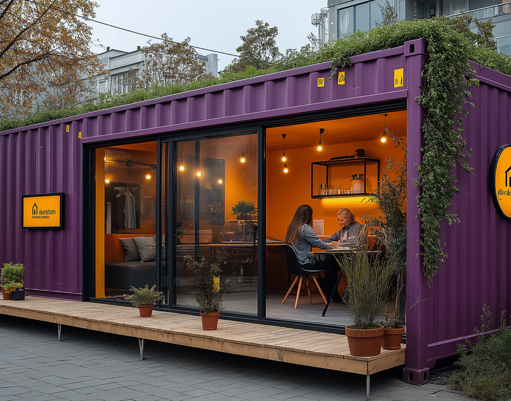 Container Pop-Up modulable – Vente temporaire, visibilité accrue et écoresponsabilité- Duneloft 1