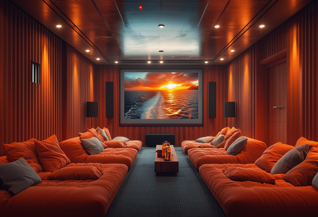 Container salle de projection Duneloft – adapté aux projections privées et événements publics – conception écoresponsable et équipements de haute technologie 1