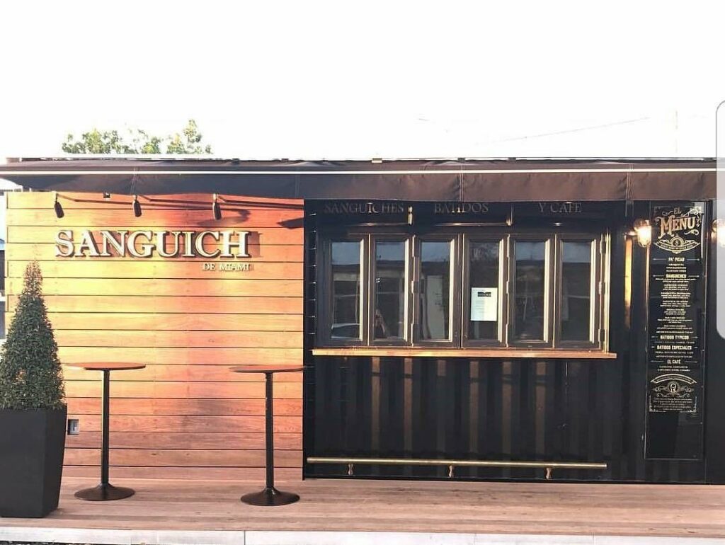 Container snack 20 pieds ISK10 – HC modifié avec aménagements - Image 1