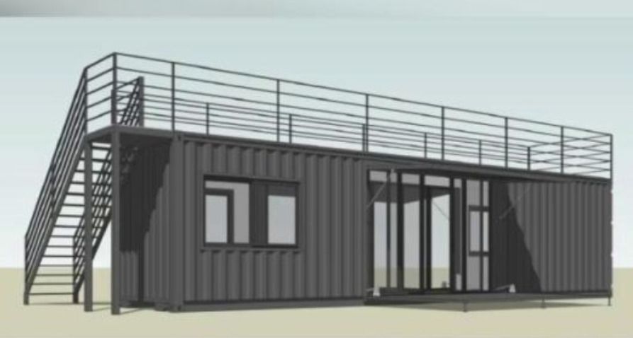 Container snack bar restaurant 40 pieds type 5 - Image 1