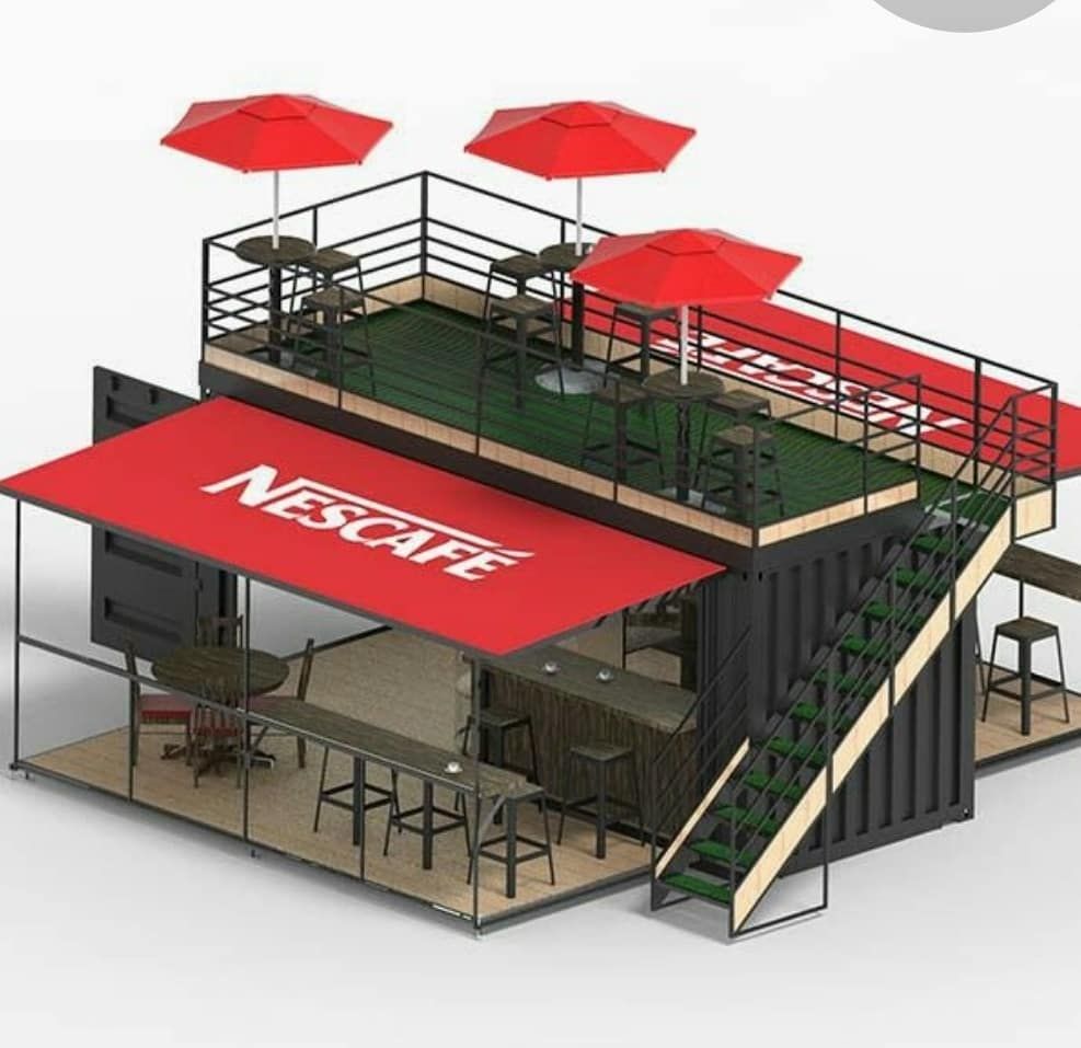 Container snack luxe 20 pieds isk7 1