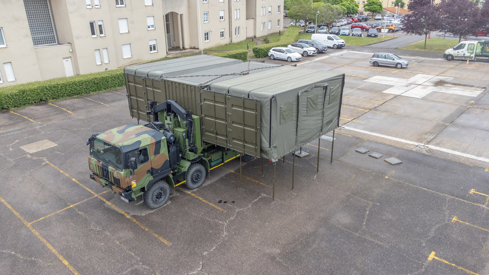 Container sur mesure déployable multi-usage et tout terrain, capable de répondre à l&rsquo;ensemble de vos besoins – ELYTRON - Image 1