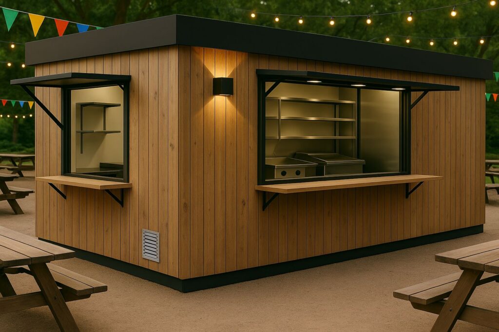 Container Wooki Kiosk 6000 snack Bar - Image 1