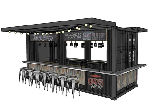 Singular – conteneur modulaire pour construction d&rsquo;hôtels, villas, boutiques, bars, stands de salons 1