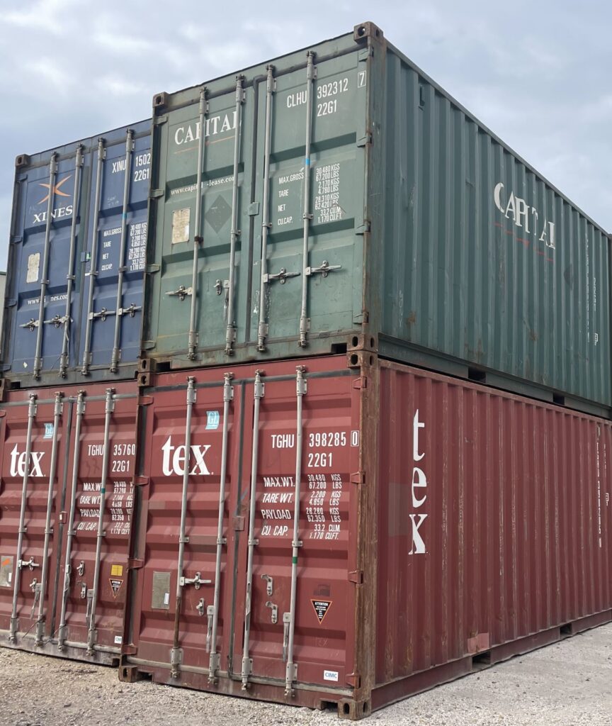 Conteneur maritime 20 pieds (6m) – neuf ou d&rsquo;occasion – étanche ou non étanche – livraison avec déchargement - Image 1