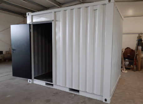 Conteneur atelier sur mesure – espace personnalisé sans permis de construire 1