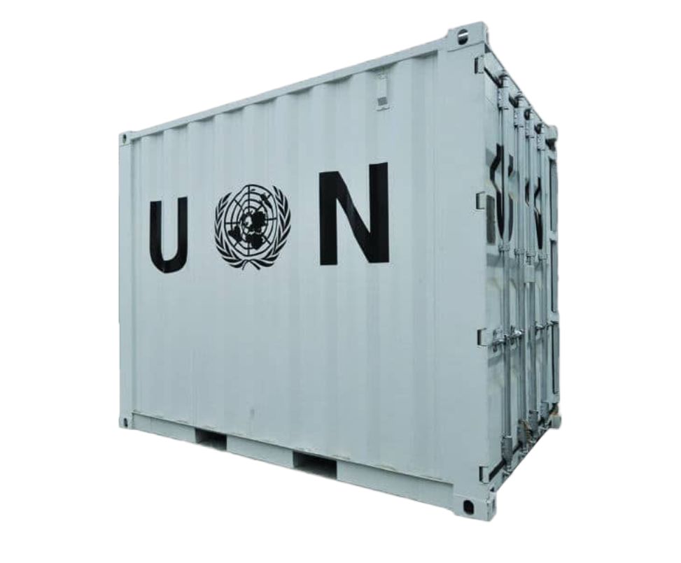 Conteneur de sécurité polyvalent blindé – pare-balles et antidéflagrant avec systèmes HVAC et électriques intégrés - Image 1