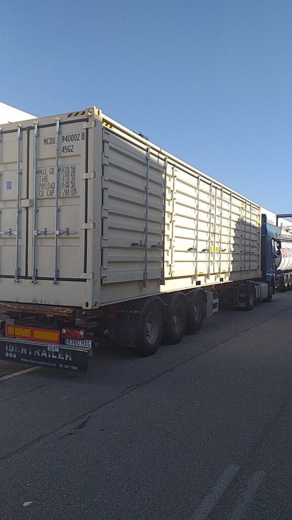 Conteneur maritime 40 pieds High Cube Open Side – Neuf – Étanche et prêt pour le transport - Image 1