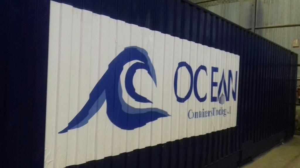 Conteneur maritime 45 pieds Pallet Wide High Cube – Occasion – Étanche et solide, prêt pour le transport - Image 1