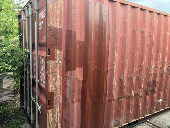 Conteneur maritime d&rsquo;occasion 20&prime; – 6.058 mm x 2.438 mm – Containex - Image 1