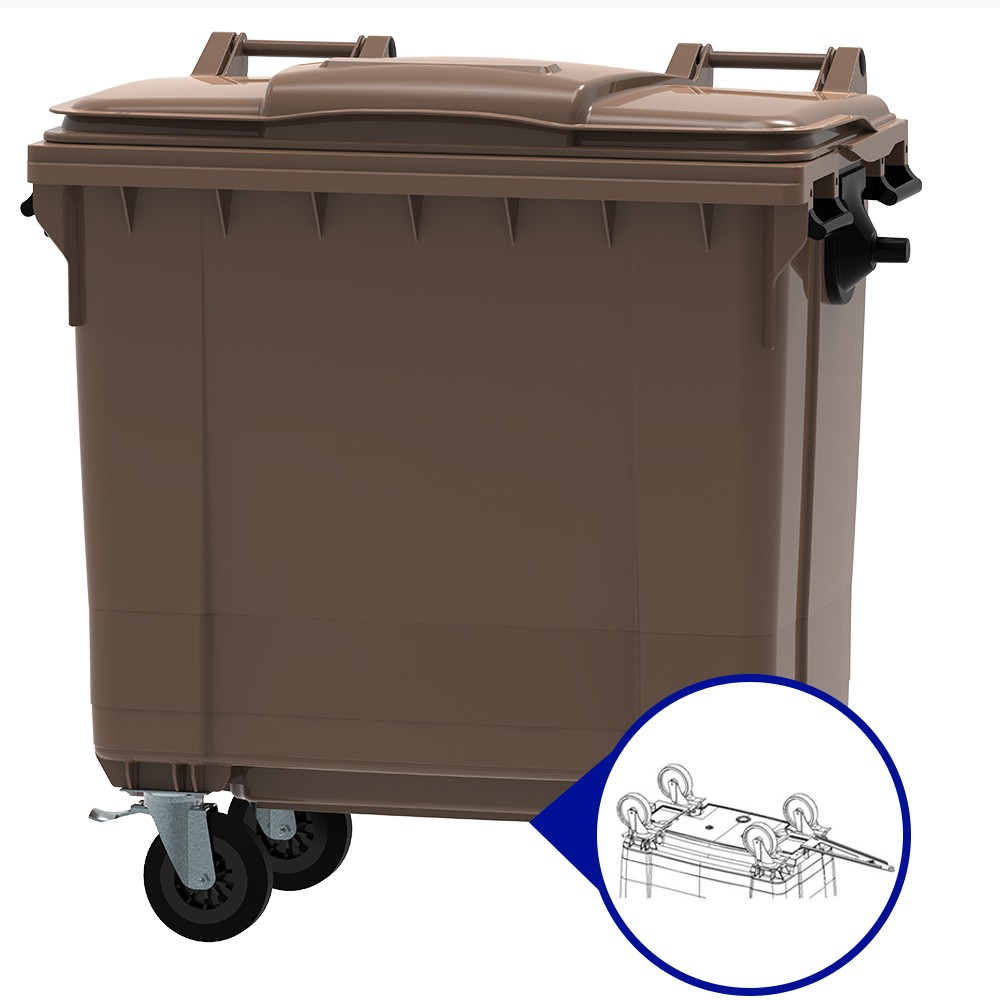 Conteneur de stockage 1200 x 1000 mm, 300 mm de diamètre, 200 m², 50 m³, 700 kg, 3000 V, 12 mois, 4000 heures, 4000 €, 2023-01-01 - Image 1